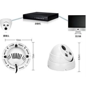 Gadpiparty Q-BAIHE 1080P 2 Megapixel High-Definition Infrared Audio Recording Network Camera Mobile Phone Sound Surveillance Cameras