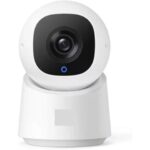 Gadpiparty Security Indoor Cam C220 2K Resolution Security Camera with 360° PTZ Plug-in Security Indoor Camera with Wi-Fi Human(UK Plug)