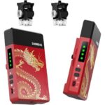Gadpiparty Shimbol TP MINI Wireless Video Transmission System with Hot Shoe Mount,HDMI Transmitter and Receiver 600FT Transmission Range 0.07S Low