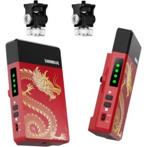 Gadpiparty Shimbol TP MINI Wireless Video Transmission System with Hot Shoe Mount,HDMI Transmitter and Receiver 600FT Transmission Range 0.07S Low