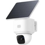 Gadpiparty Solar Powered 360° Tracking 2K Clarity Security Cameras Outdoor Camera(U/K)