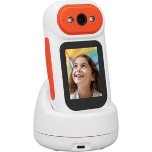 Gadpiparty Video Calling Indoor Security Camera, 1080P HD 2 Way Video Calling Camera with 350 Degree Rotation, Motion Detection Indoor Home Camera for
