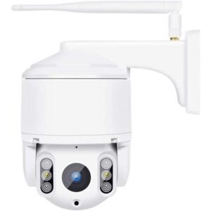Gadpiparty Waterproof Camera Wireless PTZ IP Camera 1080P HD Monitor with 5X Optical Zoom 2-Way Audio/IR Night Vision/Motion Detection for Home
