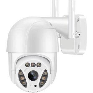 Gadpiparty Wire-Free Camera 5MP PTZ IP Camera Outdoor Auto Tracking Night Vision Human Detect Wireless Security Camera CCTV Video Surveillance Camera