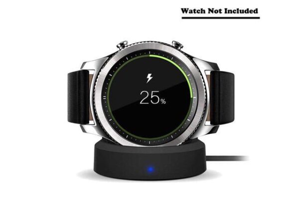 Galaxy Gear S3 Charger Wireless Replacement Charger Charging Cradle Dock for Samsung Galaxy Gear S3 Classic / Frontier Smart Watch Galaxy Gear S3 Charger Wireless Replacement Charger Charging Cradle Dock for Samsung Galaxy Gear S3 Classic / Frontier Smart Watch
