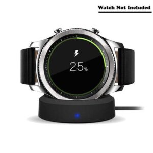 Galaxy Gear S3 Charger Wireless Replacement Charger Charging Cradle Dock for Samsung Galaxy Gear S3 Classic / Frontier Smart Watch