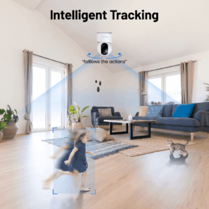 Galayou 2K Indoor Security Camera for Home with Wireless WiFi, Monitor for Baby/Nanny/Pet/Dog, 360° Motion Detection, Two Way Audio