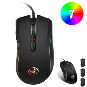 Gaming Mice 3200DPI 7 Buttons 7 colors LED Optical USB Wired Mouse Gamer Mice computer mause mouse Gaming Mouse For Pro Gamer