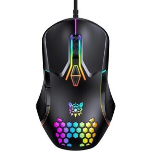 GAMING Mice, USB Wired Gaming Mouse, Colorful RGB Light, 3600 DPI 4 Adjustable Levels, USB Ergonomic Mouse for Computer/Laptop, 7 Buttons Optical