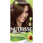 Garnier Nutrisse Nourishing Adult Hair Color Creme, 050 Medium Natural Brown Truffle