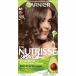 Garnier Nutrisse Nourishing Hair Color Creme, 060 Light Natural Brown Acorn