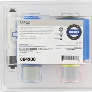 Genuine Fargo Transfer Film for Fargo HDP 6600 Printer, 1,500 Prints/Roll 84900
