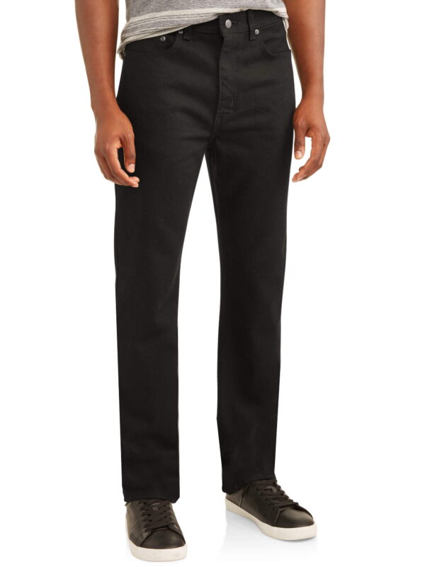 George Men's and Big Men's 100% Cotton Regular Fit Jeans George Men's and Big Men's 100% Cotton Regular Fit Jeans