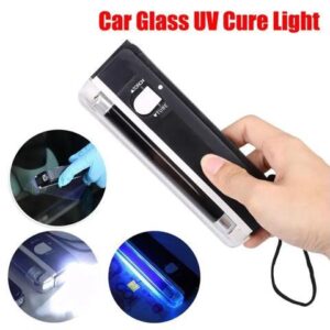 Glass UV Cure Light Car Window Resin Cured Ultraviolet UV Lamp Lighting Windshield Repair Kit Repair Tools 1Pc
