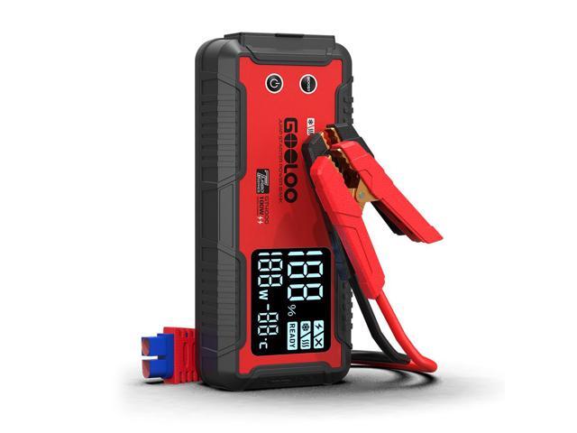 GOOLOO GT4000 Car Battery Jump Starter Pre-Heating Tech 4000A Peak Current 28600mah Portable Power Bank 12V Car Battery Booster Pack