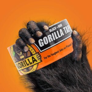Gorilla 30 yd Black Duct Tape 106718