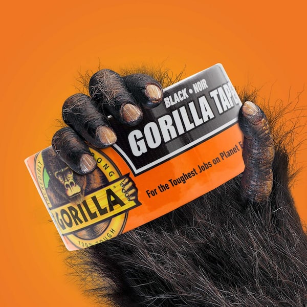Gorilla 30 yd Black Duct Tape 106718