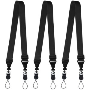 Gowjaw 3 Pack Adjustable Shoulder Strap:Comfortable for iPad Strap Nylon Neck Lanyard for iPad/Samsung Tablet Case,Camera Binocular Crossbody Laptop Luggage Bag