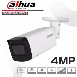 GravaStar IPC-HFW2441T-ZAS 4MP WizSense Vari-focal Bullet POE IP Camera Built in Mic