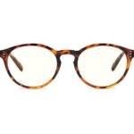 Gunnar Attache' Reading Glasses, +3.00 Lens Power, Tortoise Frames, Clear Lens, 35% Blue Light and 100% UV Protection, ATT-02309-3.0