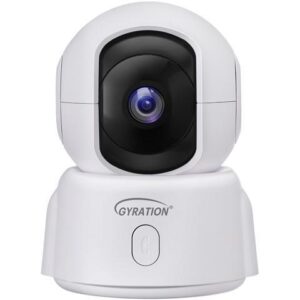 Gyration Cyberview 2000 2MP Smart WiFi Pan/Tilt Camera, White