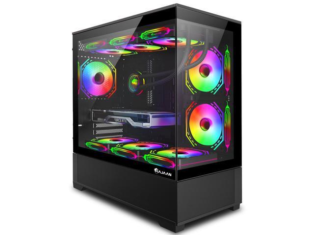 HAJAAN Gaming PC (AMD Ryzen 7 7700X up to 5.4GHz, GeForce RTX 5070 12GB GDDR7, 64GB DDR5, 2TB NVMe SSD, WiFi Ready, Windows 11 Pro)