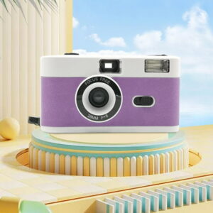 Half Frame Film Camera 35MM Film Camera Reusable HD Gift Camera Focus- Built-in Flash Easy To Use. Film AAA Battery Are Not Included,New Release