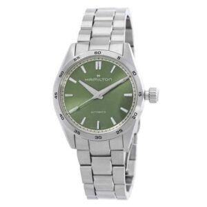 Hamilton Jazzmaster Green Dial Automatic Casual 100M Women's Watch H36105160