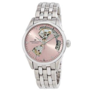 Hamilton Jazzmaster Pink Dial Automatic Casual Women's Watch H32215170