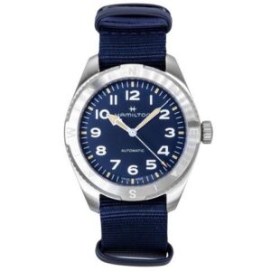 Hamilton Khaki Field Blue Dial Casual Automatic 100M Unisex Watch H70315940