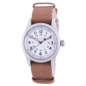 Hamilton Khaki Field White Dial Automatic H69439511 Men's Watch