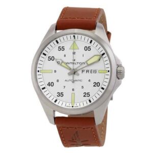 Hamilton Khaki Silver Dial Automatic Sports 100M Men's Watch H64635550