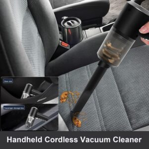 Handheld Vacuum Cleaner, 8000PA Wireless Car Vacuum Cleaner, High Powerful Portable Mini Cordless Vacuum for Car/Pet/Home Cleaning, 2 in 1 Vacuum & Air Blower