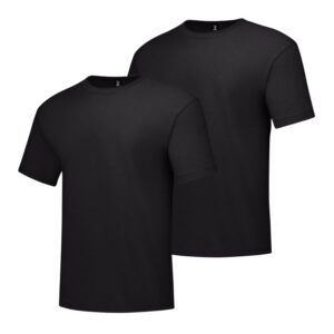 Hanes Men's Beefy-t T-Shirt, Heavyweight Cotton Tee, 1 Or 2 Pack, Big & Tall