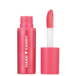 Hard Candy Pop Tint Lip Stain, Peach Fizz Coral Pink, Hydrating, Long-Lasting with Oils & Hyaluronic