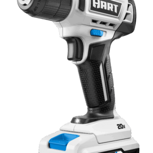 HART 20V 3/8” Drill/Driver Kit with 250 ft-lb Torque, 1.5Ah Lithium-Ion Battery and Charger