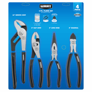 HART 4-Piece Pliers Set