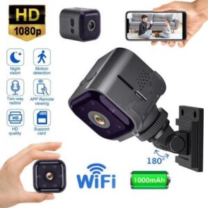 HD 1080P Ultra Long Standby WiFi Mini Cameras Low-Power Night Vision Mobile Detection Wireless Intelligent Surveillance Cameras