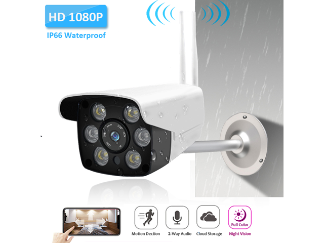 HD 1080P Wireless WiFi Outdoor IP Camera Home Security Surveillance Camera Onvif Color Night Vision