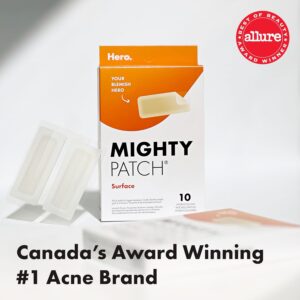 Hero Cosmetics Mighty Patch Original – Hydrocolloid Patch for Pimples, Overnight Acne Blemish & Zit Stickers for Sensitive Skin, 36 Count