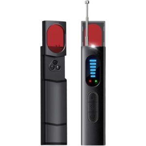 Hidden Camera Detector, Spy Insect Camera Detector, Spy Infrared Mini Camera Detector GPS Tracker Listening Device Anti Spy Detector with 5 Modes and