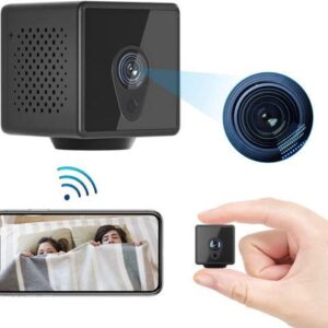 Hidden Camera Spy Camera 4K WiFi Spy Camera Wireless Mini Spy Camera Nanny Cam Indoor Hidden Spy Camera with Motion Detection Night Vision Real Time