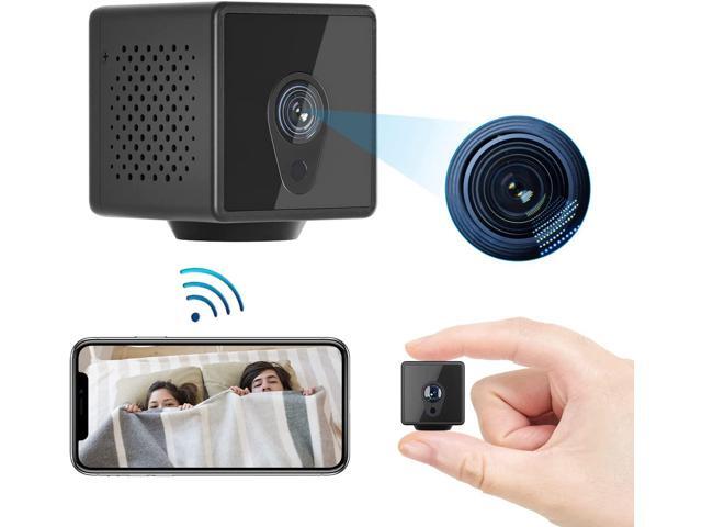 Hidden Camera Spy Camera 4K WiFi Spy Camera Wireless Mini Spy Camera Nanny Cam Indoor Hidden Spy Camera with Motion Detection Night Vision Real Time