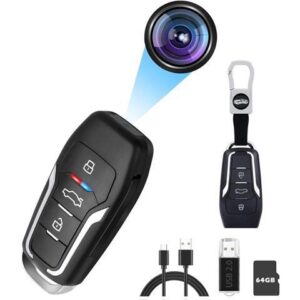 Hidden camera, surveillance camera, 1080P WiFi mini camera, real-time viewing, cloud and SD storage, clear night vision, intelligent motion detection,