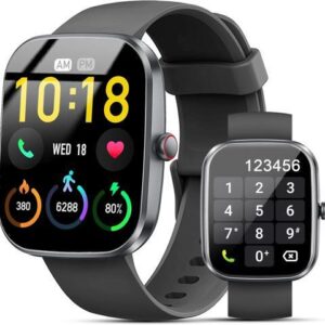 Hitoor Smart Watch, 1.91" HD Fitness Watch with Make/Answer Call, Activity Trackers, IP68 Waterproof Smartwatch with 110+ Sports, SpO2/Heart