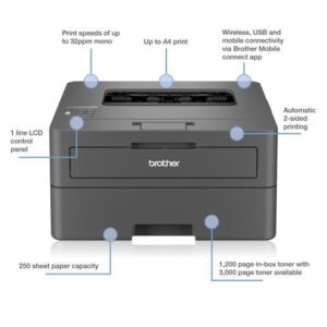HL-L2445DW MONO LASER PRINTER