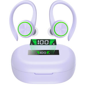 Hoey VL11 In-Ear Wireless Deep Bass Headset, Purple