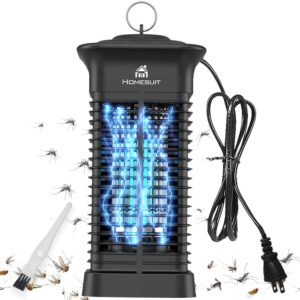 Homesuit Bug Zapper 15W for Outdoor and Indoor, High Powered 4000V Electric Mosquito Zappers, Mosquito Killer, Electronic Mosquitoes Light Bulb Lamp for Home Backyard Patio
