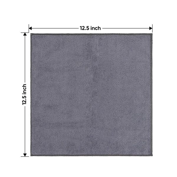 HOMEXCEL Microfiber Cleaning Cloth 12 Pack, 12.5 x 12.5 inch Microfiber Towels for Cars, Ultra Absorbent Car Washing Cloth, Lint Free Streak Free Cleaning Rags for Car, Kitchen,...