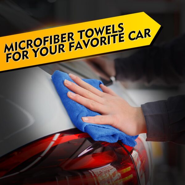 HOMEXCEL Microfiber Cleaning Cloth 12 Pack, 12.5 x 12.5 inch Microfiber Towels for Cars, Ultra Absorbent Car Washing Cloth, Lint Free Streak Free Cleaning Rags for Car, Kitchen,...